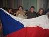 Naše výprava: Vlajku jsme měli největší :)